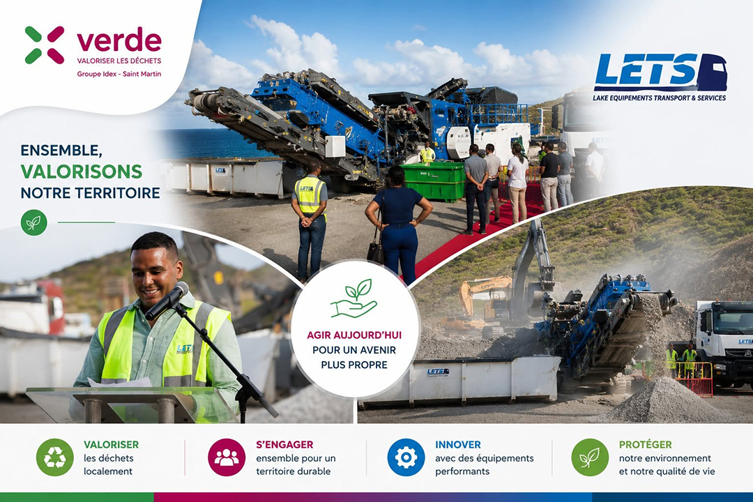 Une nouvelle étape pour l'économie circulaire à Saint-Martin !