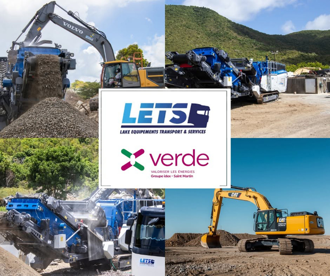 Une seconde vie pour les gravats à Saint-Martin !